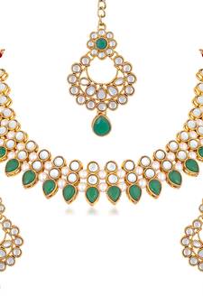 Green Necklace Sets