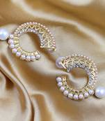 Yellow diamond earrings