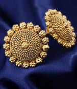 Yellow diamond earrings