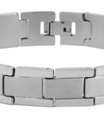 18K Gold Plated 3 dimensional sleek byzantine bracelet for Men