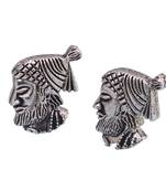 White pearl earrings