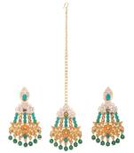 Blue diamond earrings