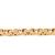 Surgical Stainless Steel 18K Gold Plated Geometric Bracelet for Men