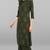 Janasya Janasya Women's Dark Green Rayon Kurta With Pant