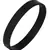 Surgical Stainless Steel Matte Black Oval Macho Kada Bracelet for Men