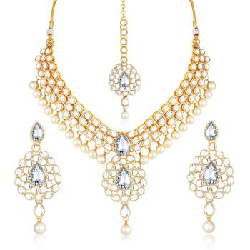Gold diamond necklaces 1