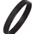 Surgical Stainless Steel Screw Black Oval Macho Kada Bracelet for Men