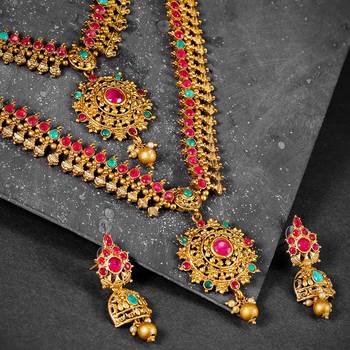 Green diamond necklace-sets 1