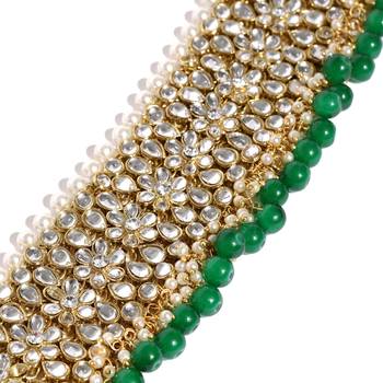 Green pearl necklace-sets 3