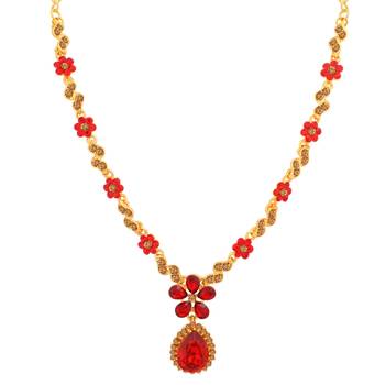 Red diamond necklace-sets 3