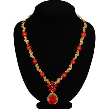 Red diamond necklace-sets 4