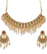 Green diamond necklace-sets