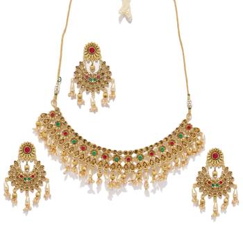 Green diamond necklace-sets 3