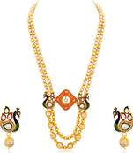 Multicolor pearl necklace-sets