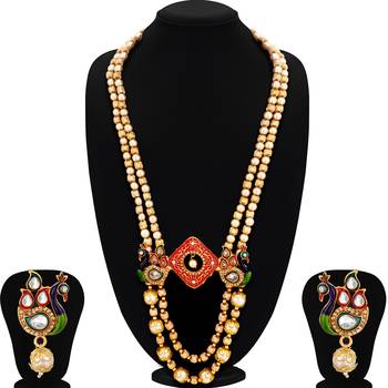 Multicolor pearl necklace-sets 2