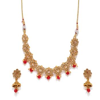Red diamond necklace-sets 2