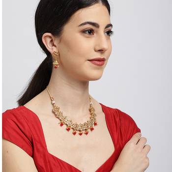 Red diamond necklace-sets 3