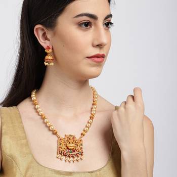 Green pearl necklace-sets 3