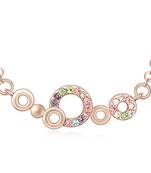 Gold cubic zirconia necklaces