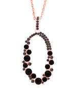 Gold diamond pendants