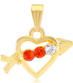 Gold diamond pendants