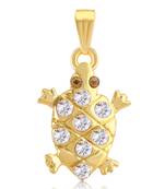 Gold diamond pendants