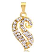 Gold diamond pendants