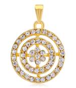 Gold diamond pendants