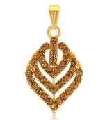 Gold diamond pendants
