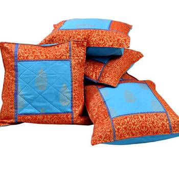 Gold Print Cushion Cover Set Mother Day Gift 1