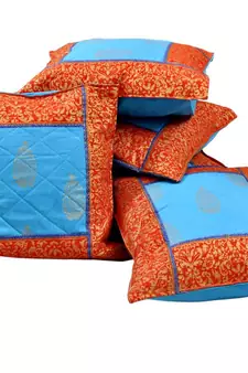 Gold Print Cushion Cover Set Mother Day Gift