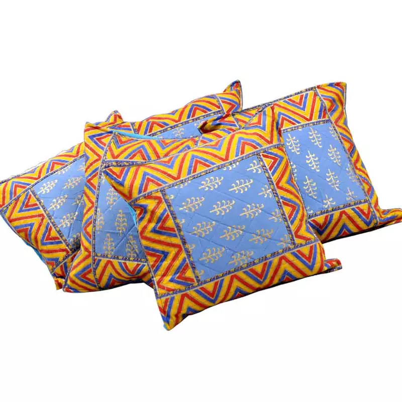 Gold Print Cushion Cover Set Mothers Day Gift