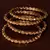 Antique Look Stone Embellished Two Pairs of Designer Bangles BD393