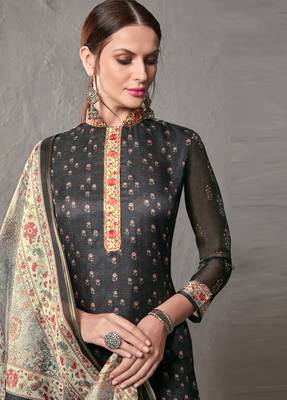 Black digital print kota doria salwar 1