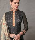 Black digital print kota doria salwar