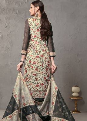 Black digital print kota doria salwar 2