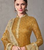 Magenta digital print kota doria salwar