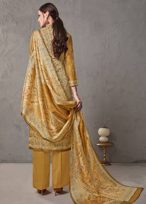 Magenta digital print kota doria salwar 2