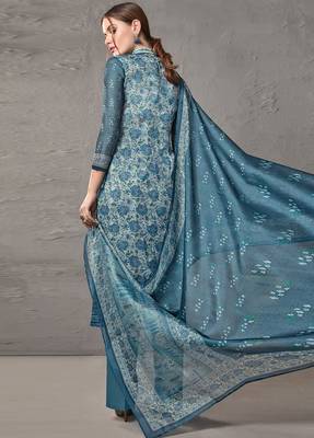 Mustard digital print kota doria salwar 2