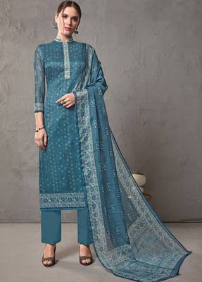 Mustard digital print kota doria salwar 3