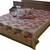 Gold Print Double Bed Sheet Mothers Day Gift