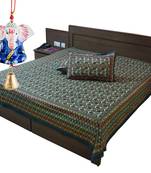 Gold Print Double Bedsheet Mothers Day Gift