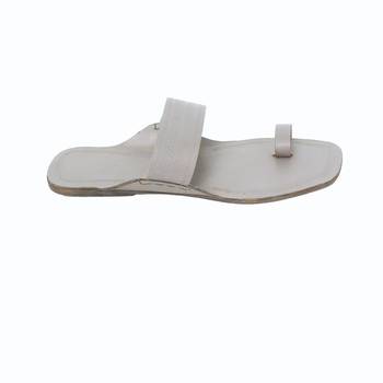 Grey men leather shoe 3