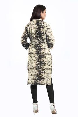 Black printed cotton ethnic-kurtis 2