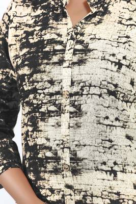 Black printed cotton ethnic-kurtis 3