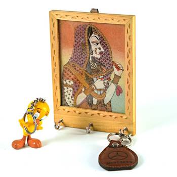 Gemstone Painting Keyholder Handicraft Mother Day 2