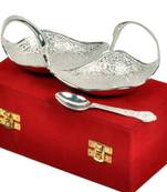 Silver Polish Brass Duck Shape Bowl Mothers Day