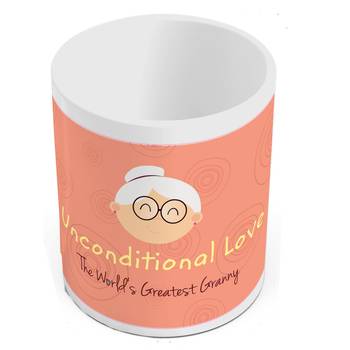 Unconditional Love Printed Coffee Mug For Grandma 3