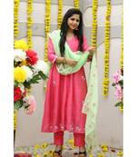 Cotton Silk  Banglori Suit Set