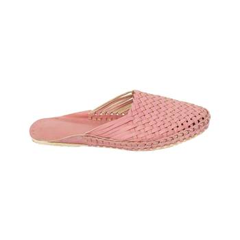 pink leather shoe women 3